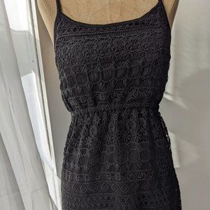 H&M Divided black dress womens size XS